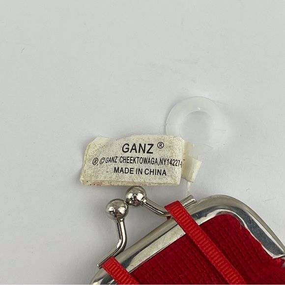 Ganz Sock Coin Purse Christmas Ornament Letter W - Picture 5 of 6
